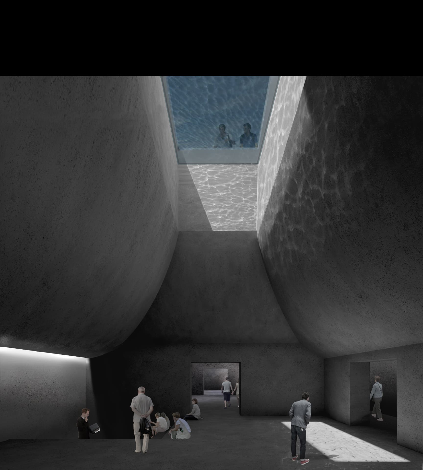 Galen Square Poetry Hall — visualisering 4