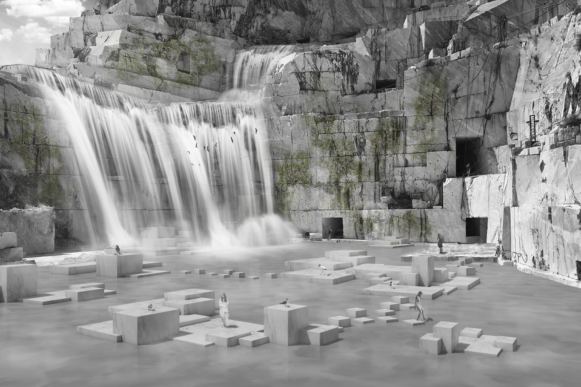 Carrara Thermal Bath, Carrara, Italia