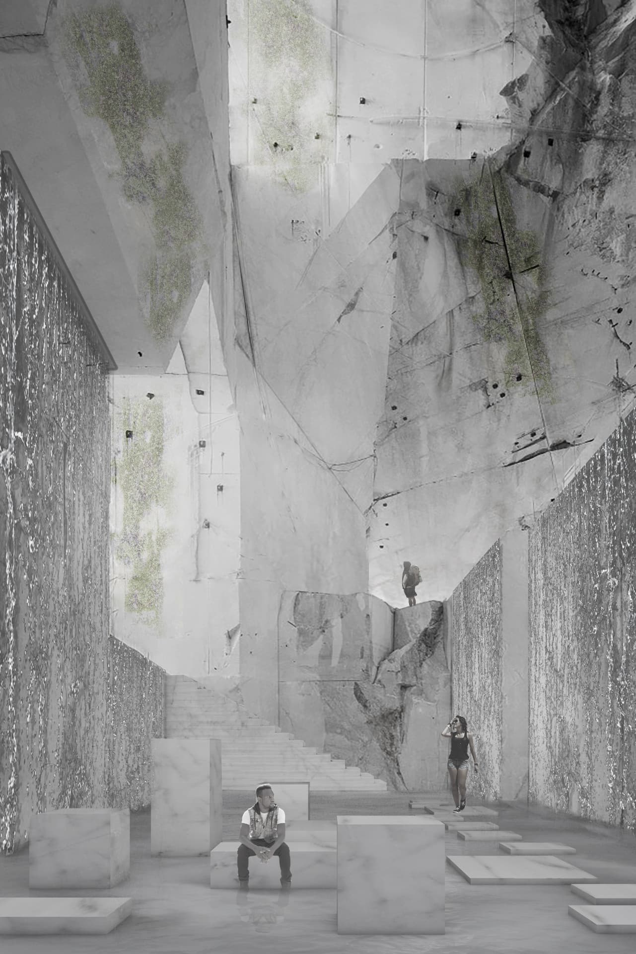 Carrara Thermal Bath — visualisering 1