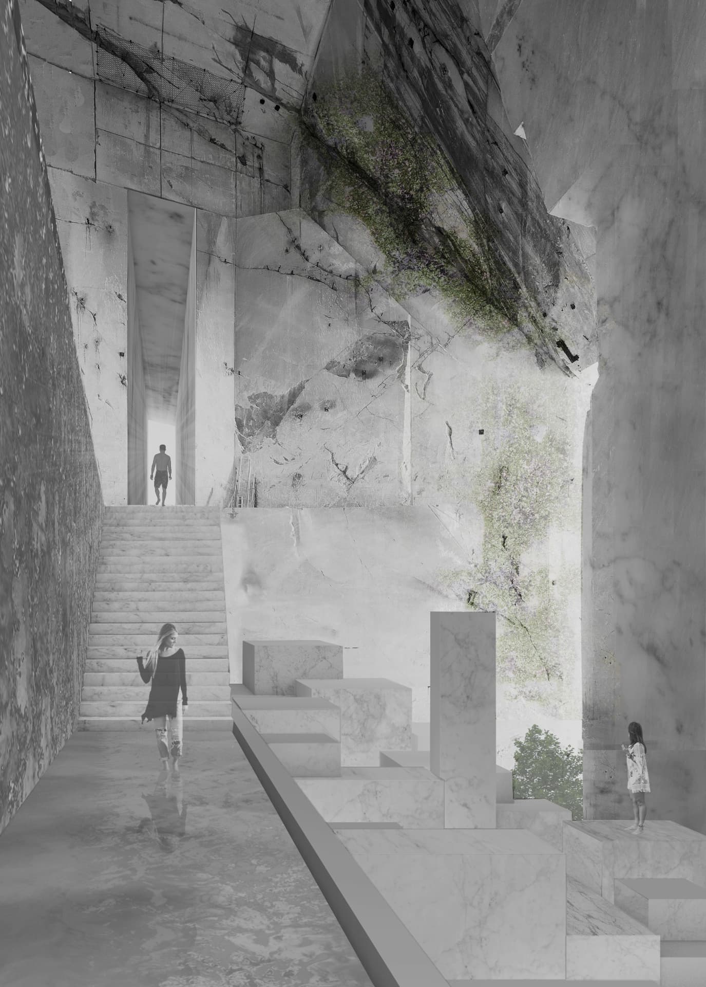 Carrara Thermal Bath — visualisering 3