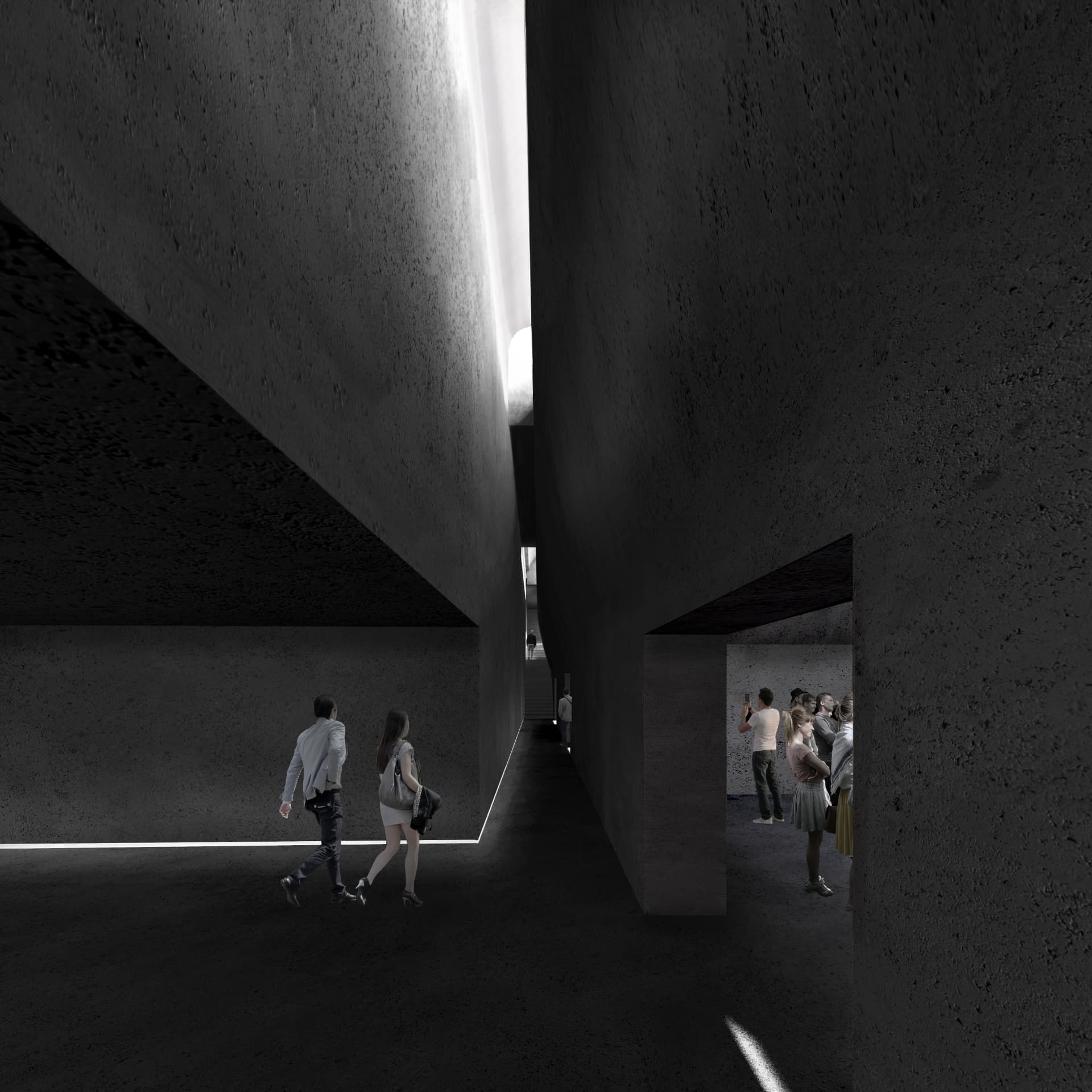 Galen Square Poetry Hall — visualisering 3